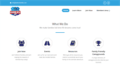Desktop Screenshot of fulltimefamilies.com
