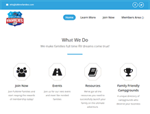 Tablet Screenshot of fulltimefamilies.com